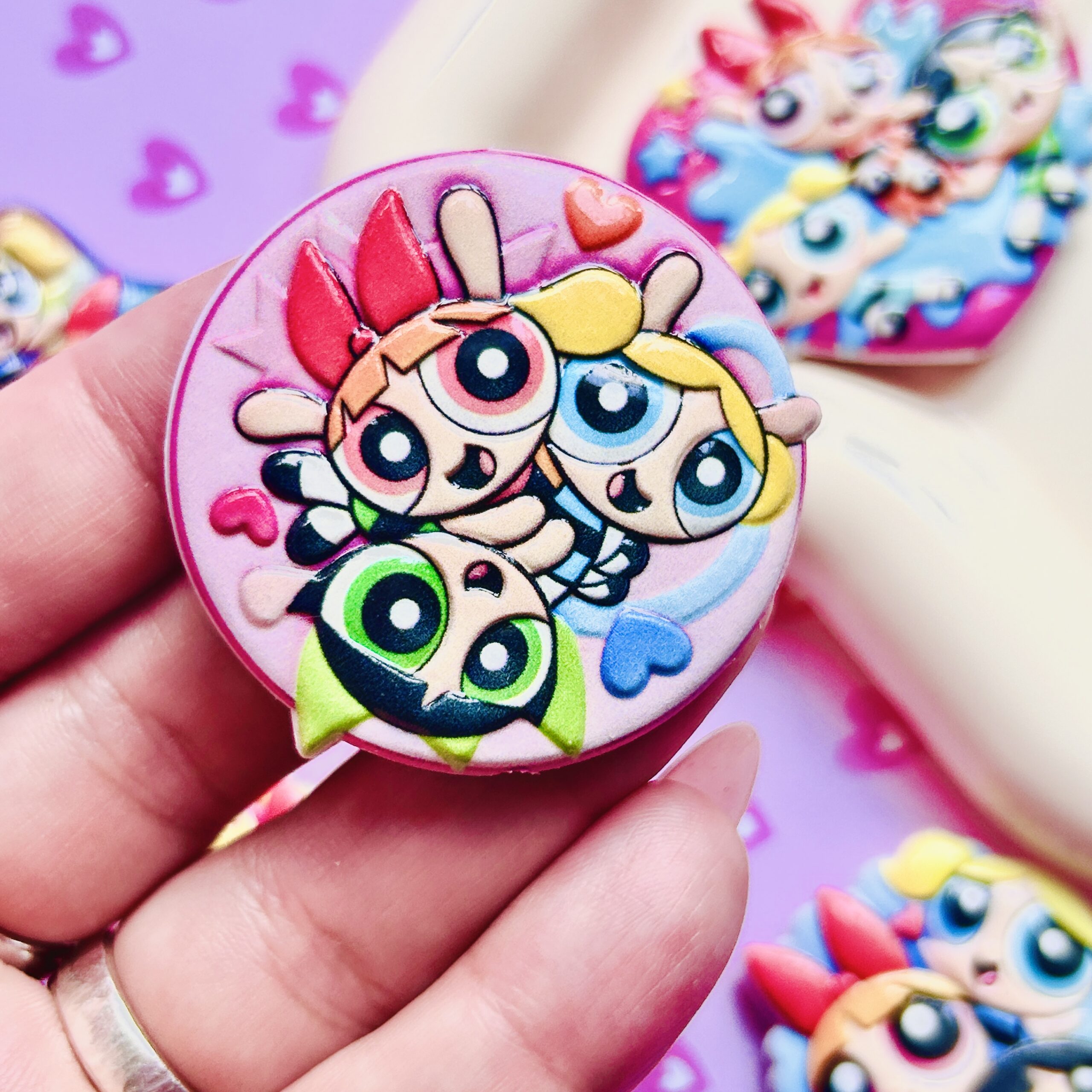 PPG 2D Acrylic Rainbow Series Beads - Image 4