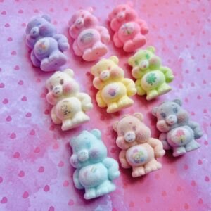 Love Bear Fuzzy Character Bead 1pc - Image 2