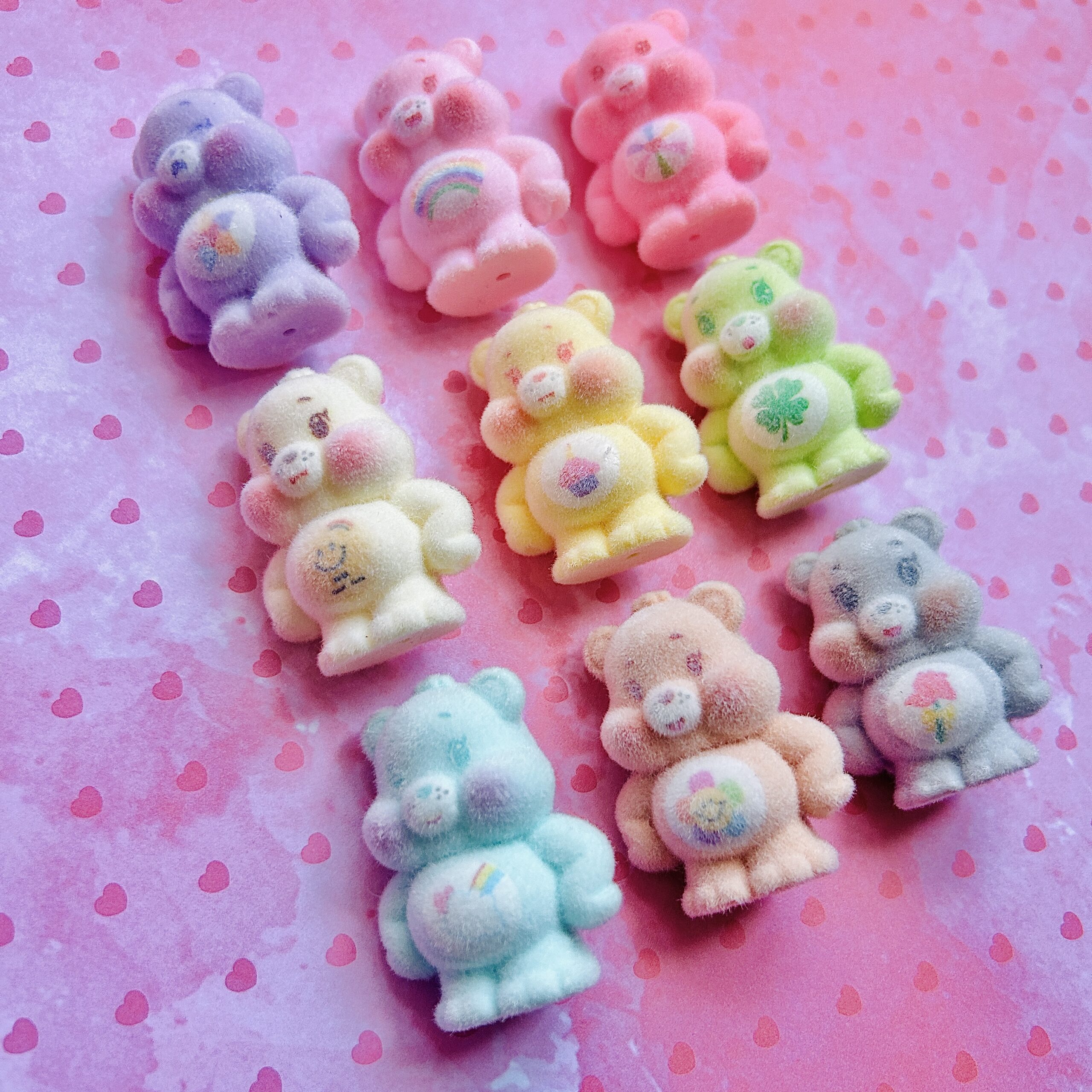 Love Bear Fuzzy Character Bead 1pc - Image 2