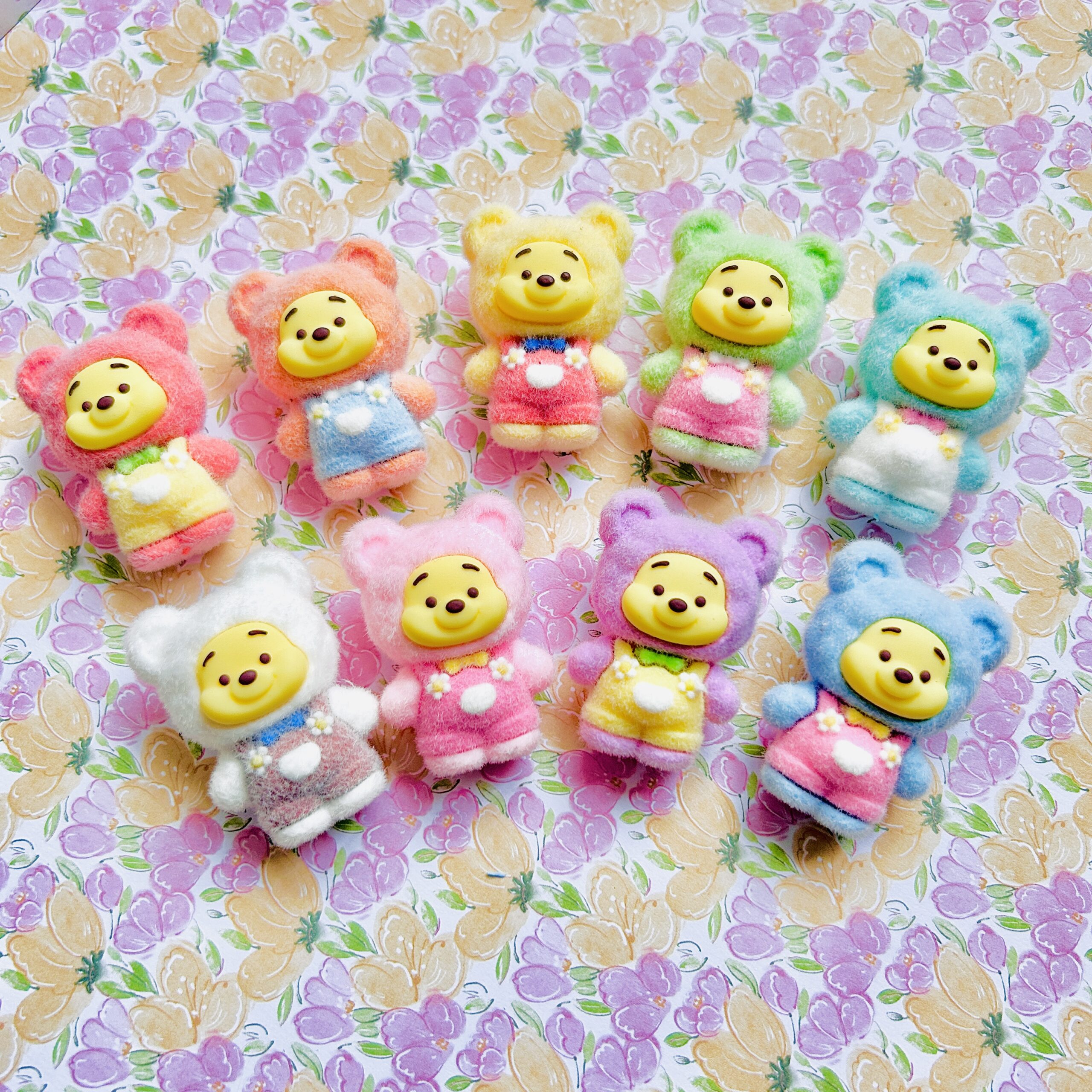 Honey Bear Fuzzy Character Bead 1pc - Image 4