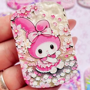 Melo & Cinna Acrylic Pendant 1pc - Image 7