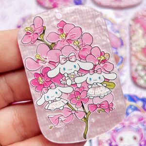 Melo & Cinna Acrylic Pendant 1pc - Image 8