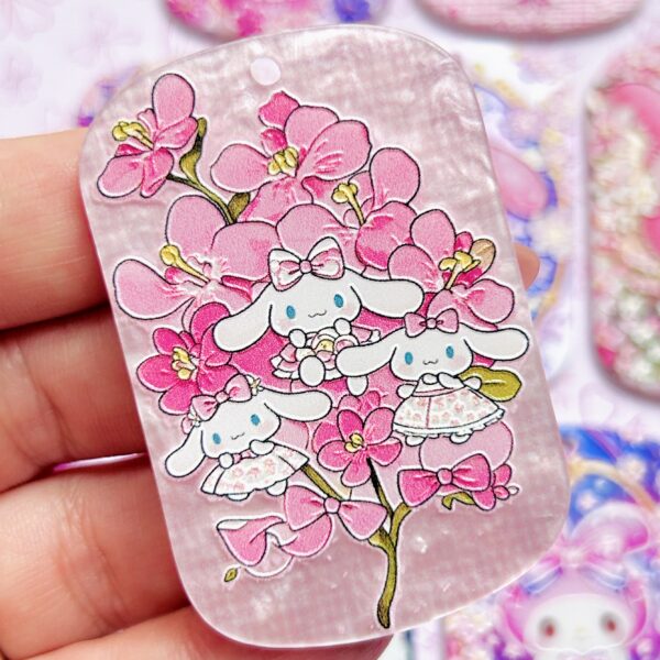 Melo & Cinna Acrylic Pendant 1pc