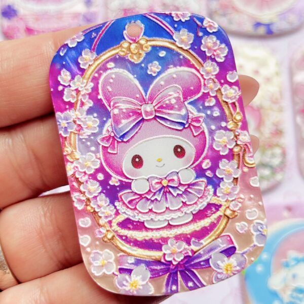 Melo & Cinna Acrylic Pendant 1pc