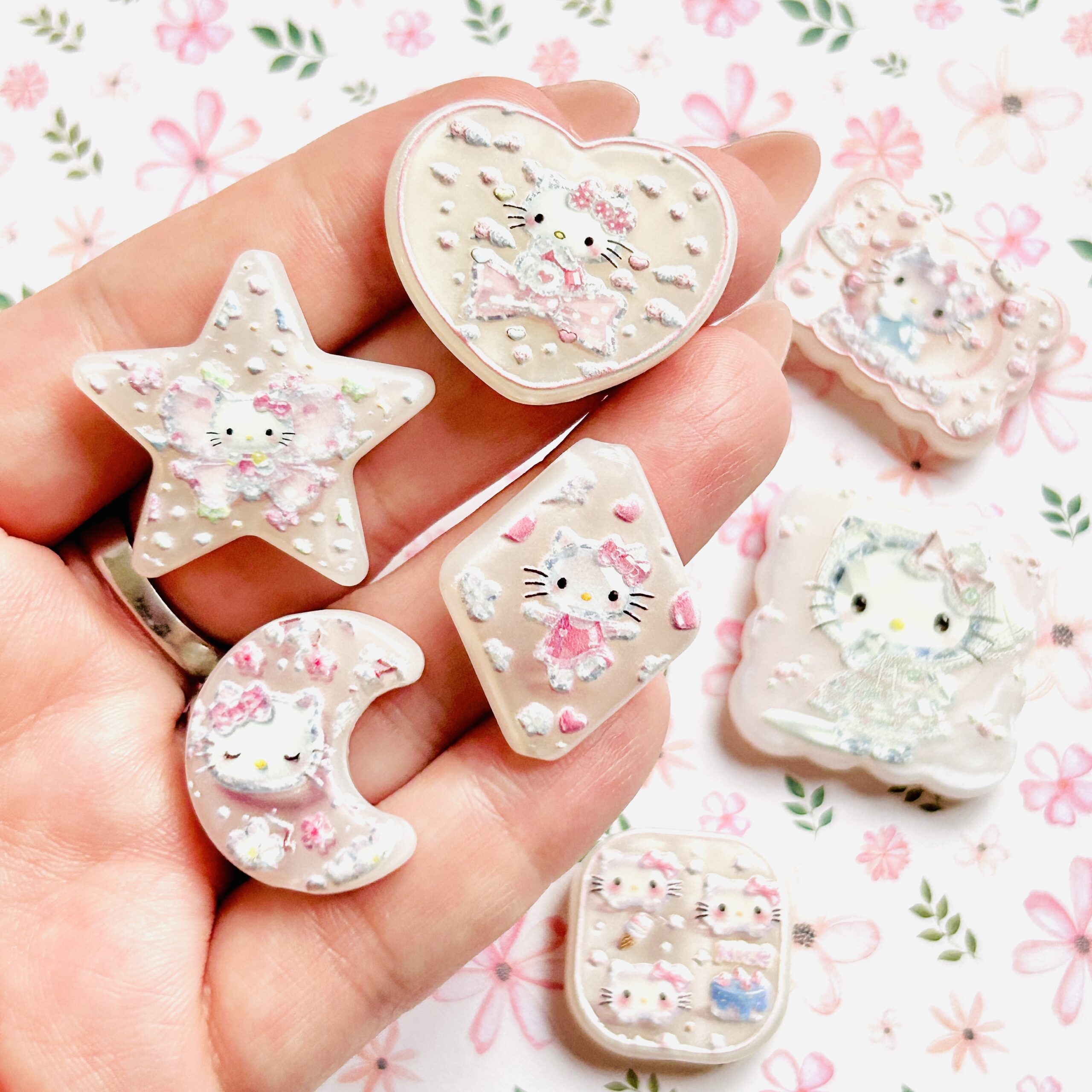 Kitty Beads Mix 7pc - Image 1